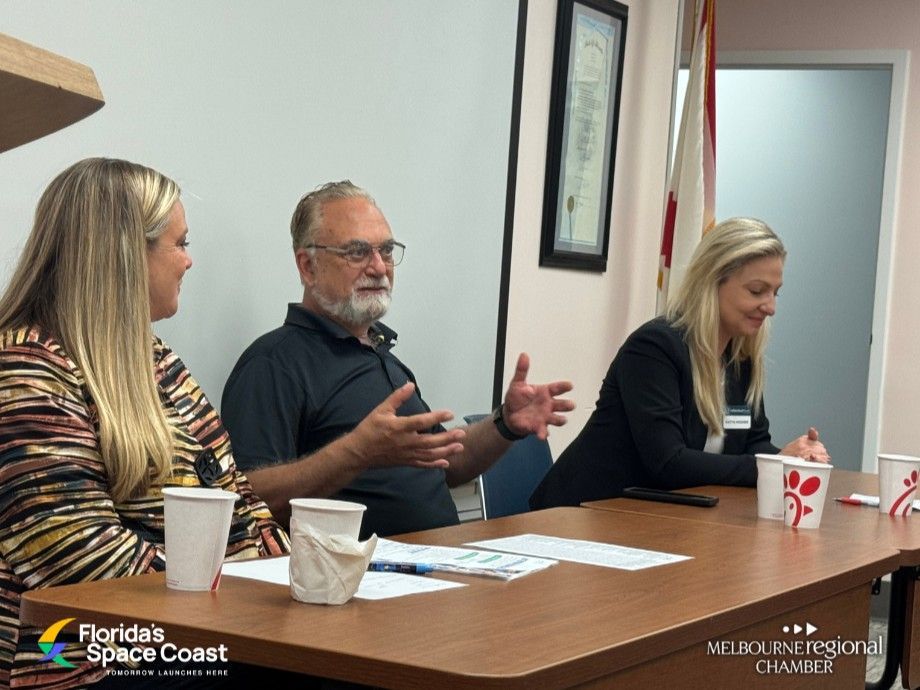 President Scott Lewit Joins Melbourne Regional Chamber to Discuss Workforce Development on the Space Coast.